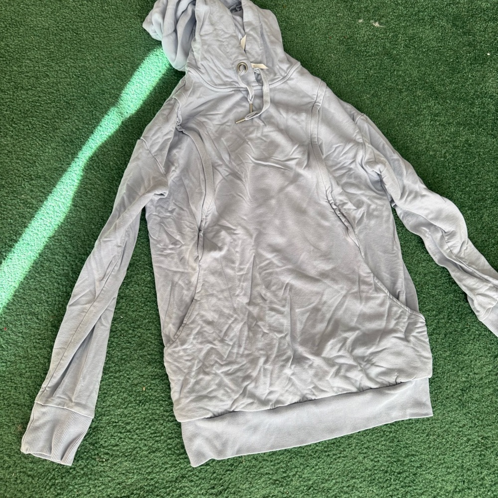 Seraphine maternity sweat shirt with feeding zippers small